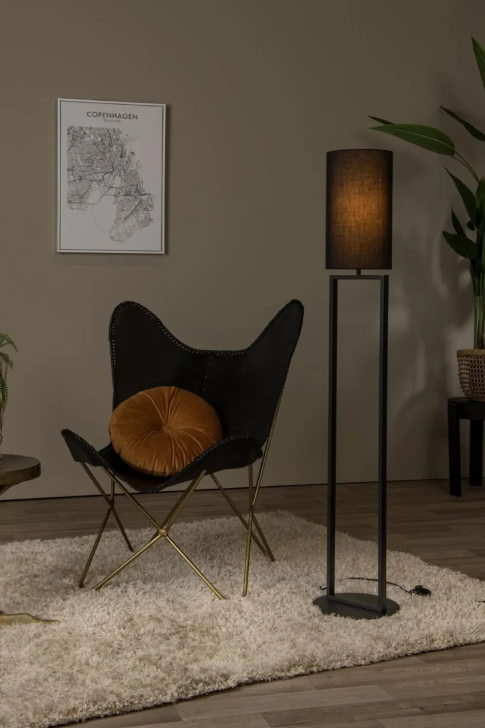 Outlet Lucide Herman golvlampa