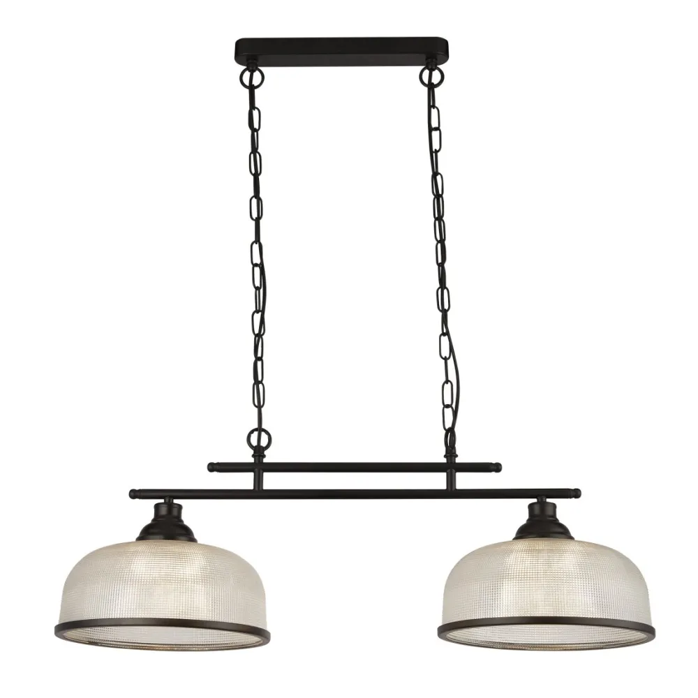 Searchlight Highworth 75cm taklampa Svart