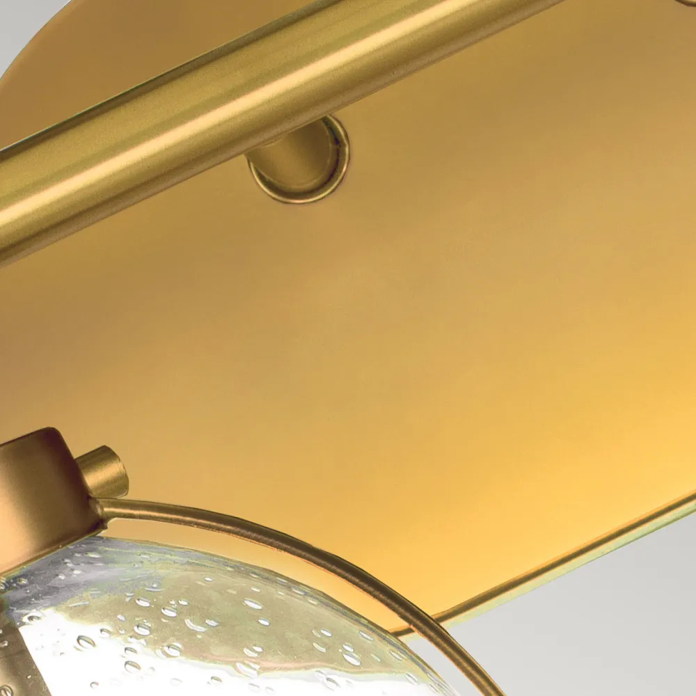 Online Elstead Lighting Hollis 40cm badrumslampa Antik mässing