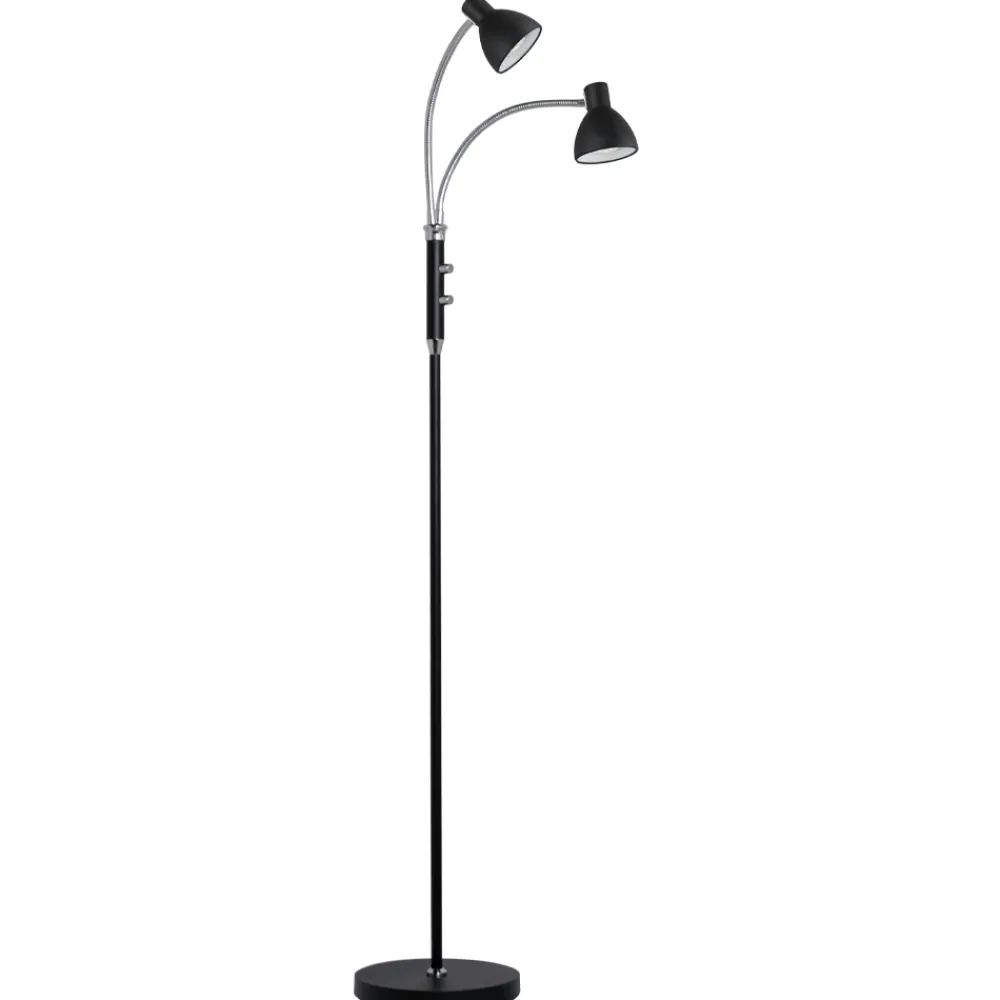 Halo Design Hudson 2 golvlampa Svart