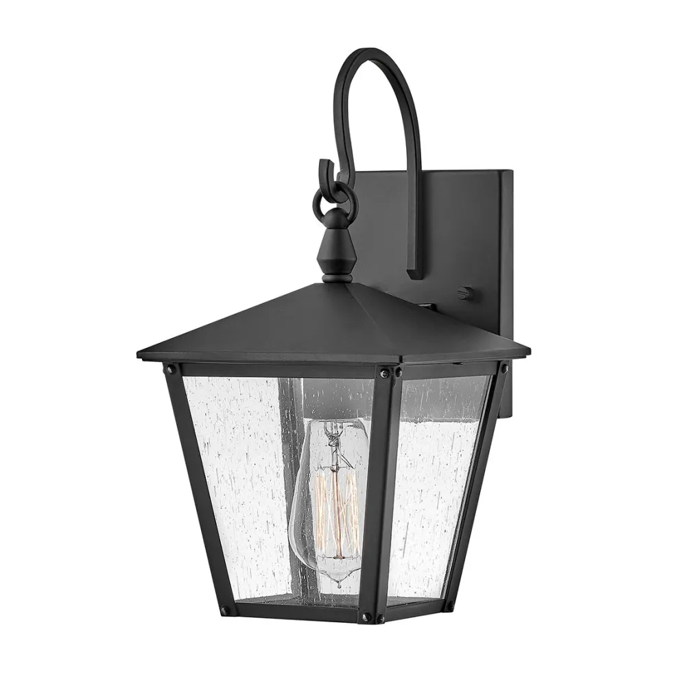 Hot Elstead Lighting Huntersfield utelampa Svart
