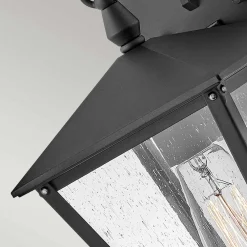 Hot Elstead Lighting Huntersfield utelampa Svart