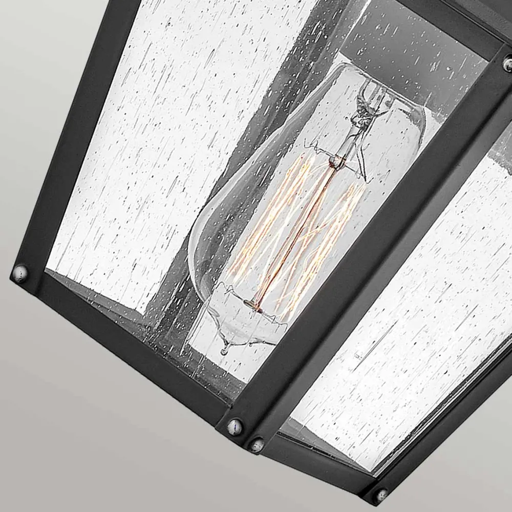 Hot Elstead Lighting Huntersfield utelampa Svart