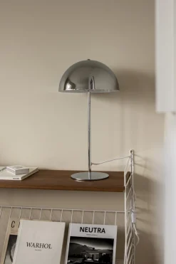 Discount Globen Lighting Icon 48cm bordslampa Krom