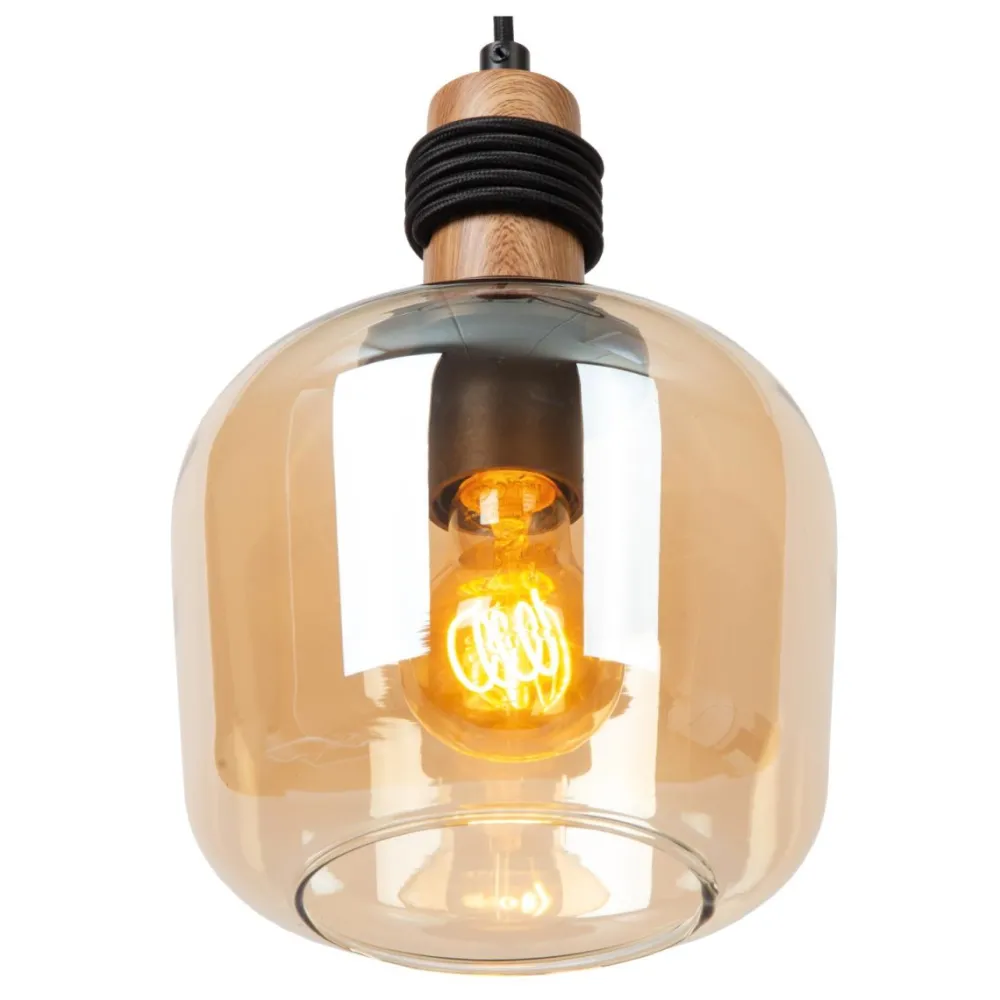 Outlet Lucide Ilona Ø18 taklampa Amber