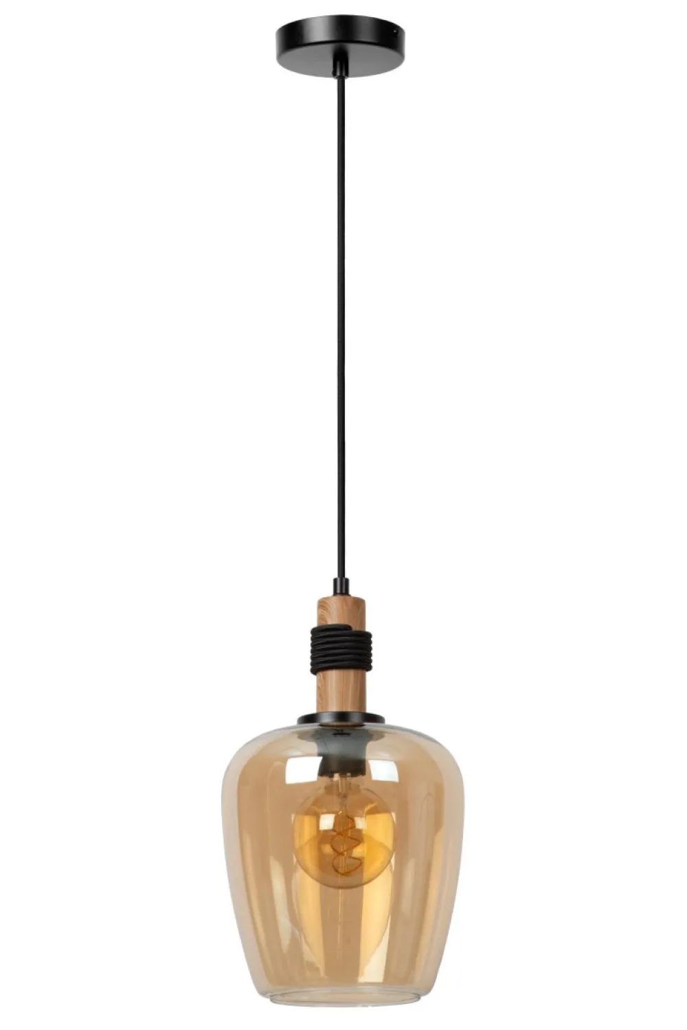 Hot Lucide Ilona Ø22 taklampa Amber