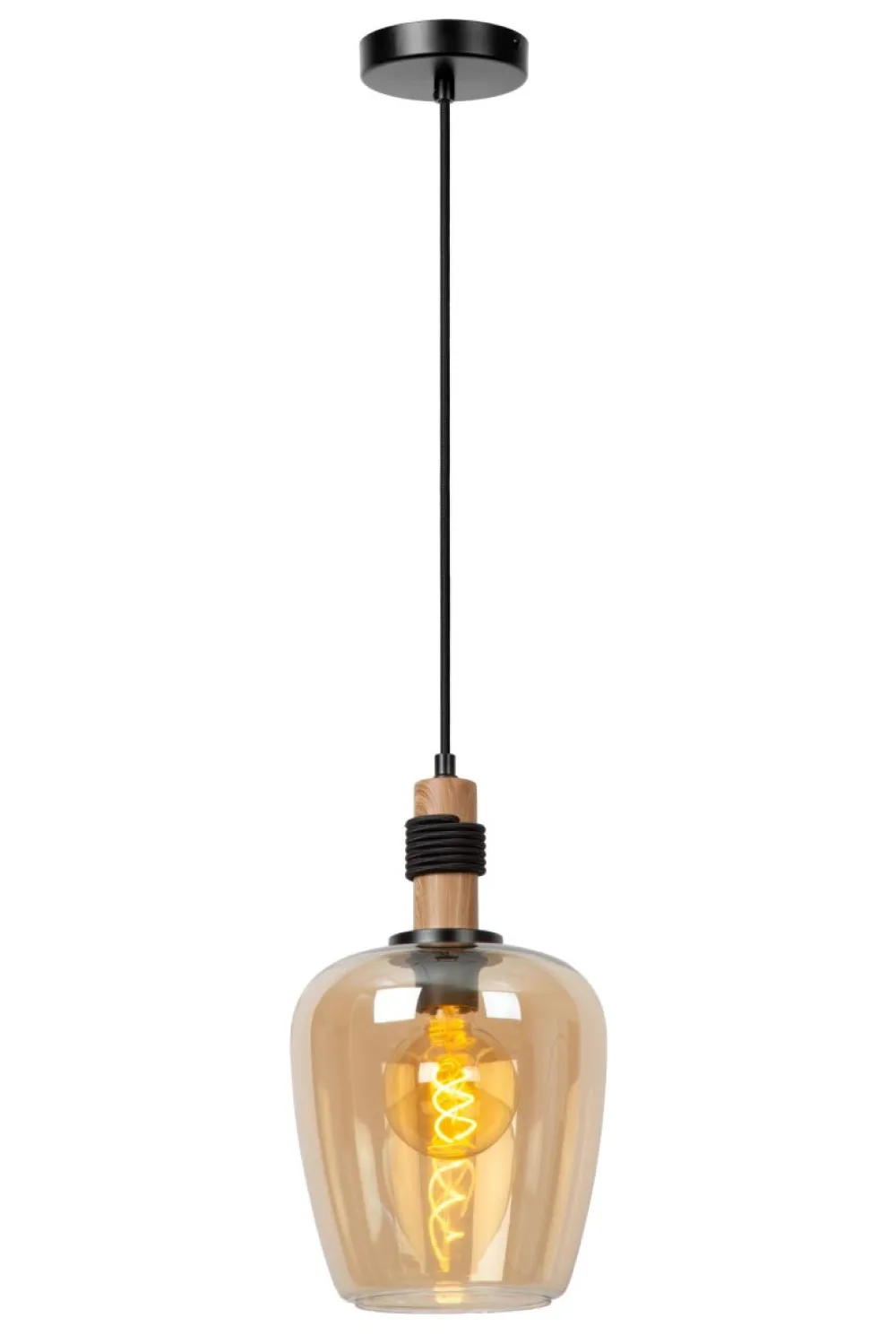 Hot Lucide Ilona Ø22 taklampa Amber