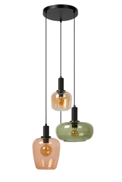 Outlet Lucide Ilona Ø50 taklampa Flerfärgad