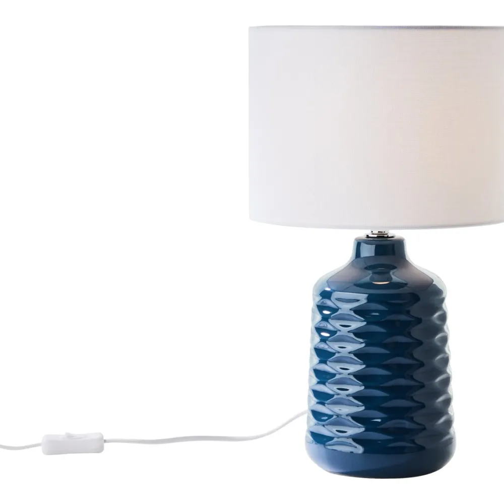 Discount Brilliant Ilysa 42cm bordslampa Blå