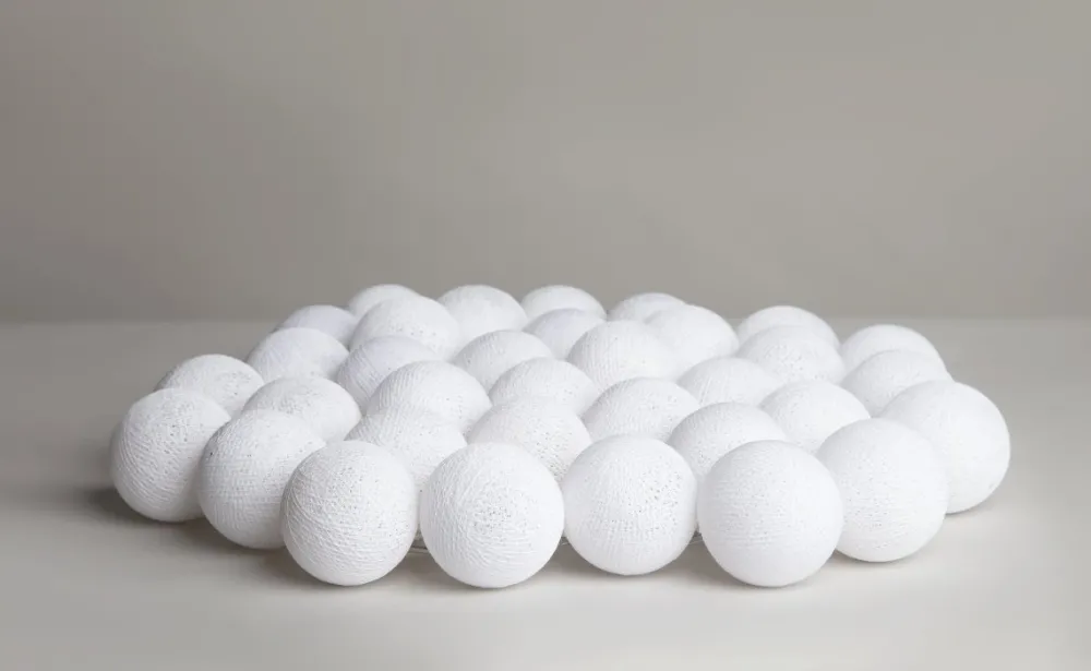 New Irislights Pure white 20 bollar Vit