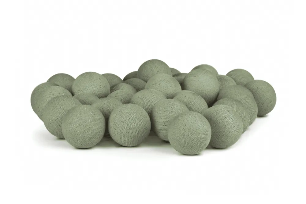 Irislights Salvia Green 35 bollar Grön