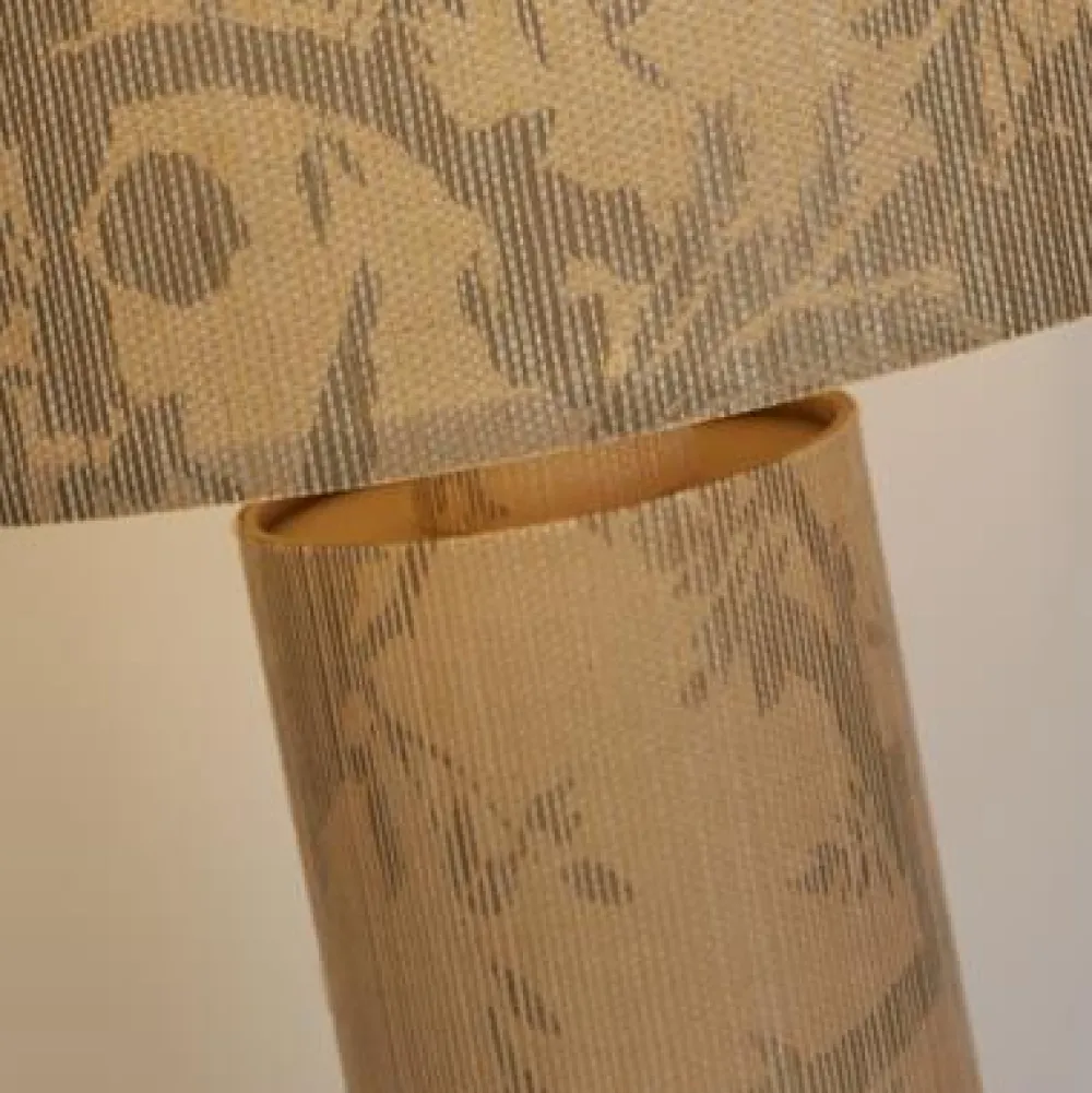 Searchlight Isla 48cm bordslampa Natur