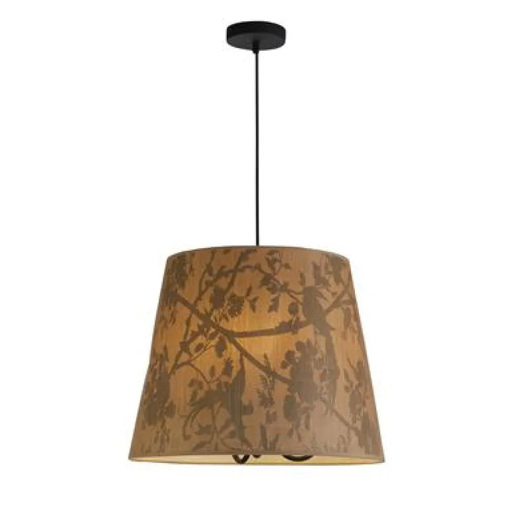 New Searchlight Isla Ø45 taklampa Brun
