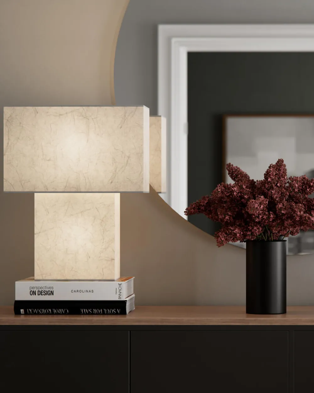 New By Rydéns iSquare 50cm bordslampa