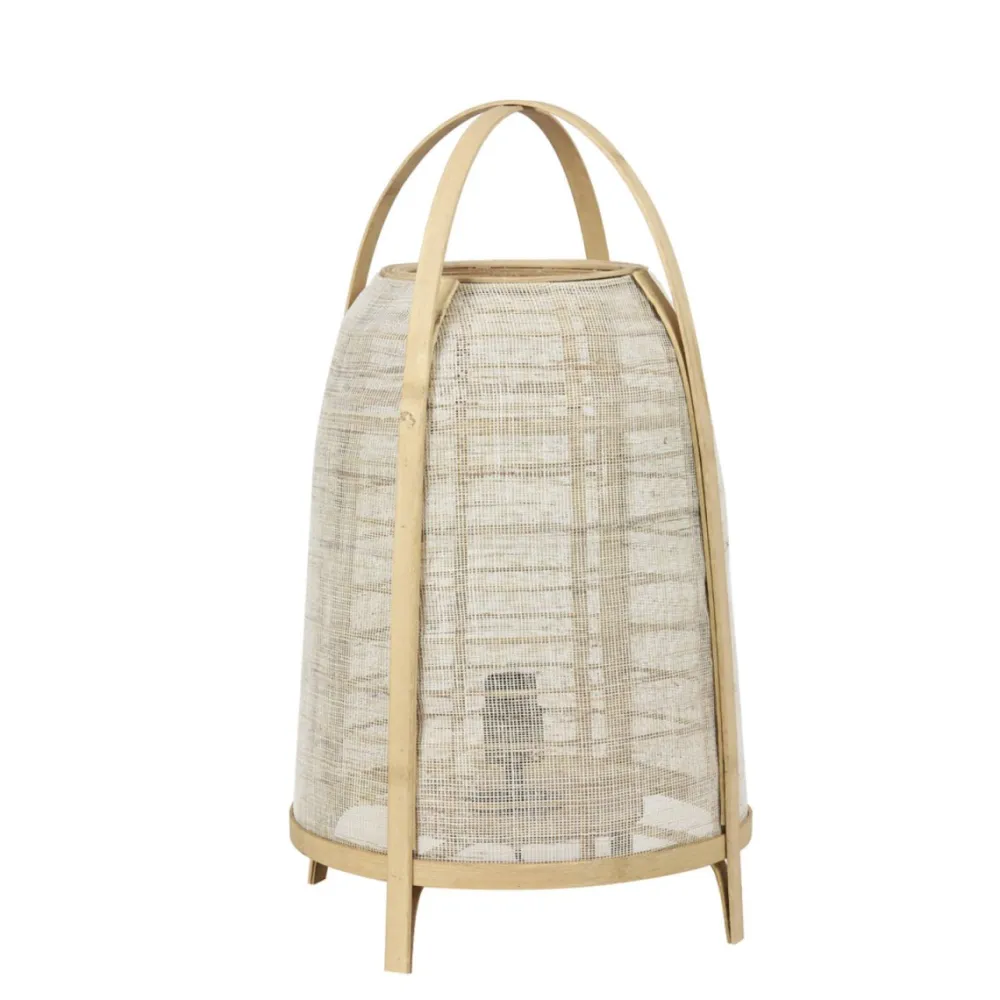 New Light & Living Jacinto 60cm bordslampa Natur