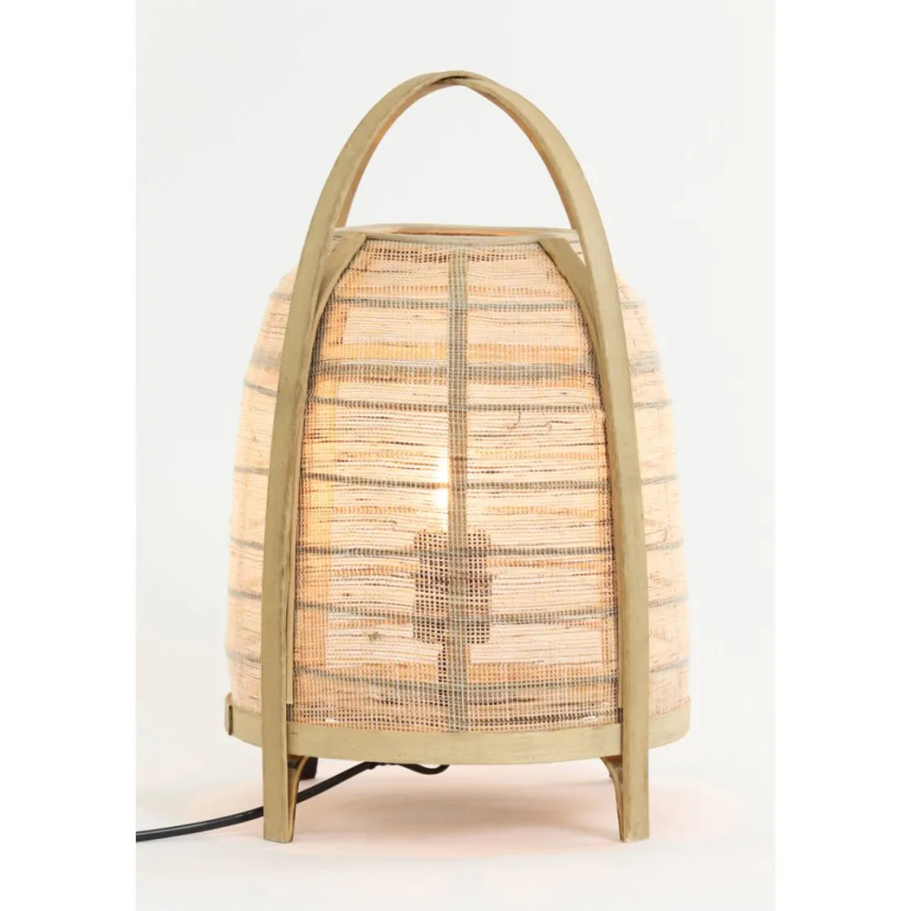 Hot Light & Living Jacinto 42cm bordslampa Natur