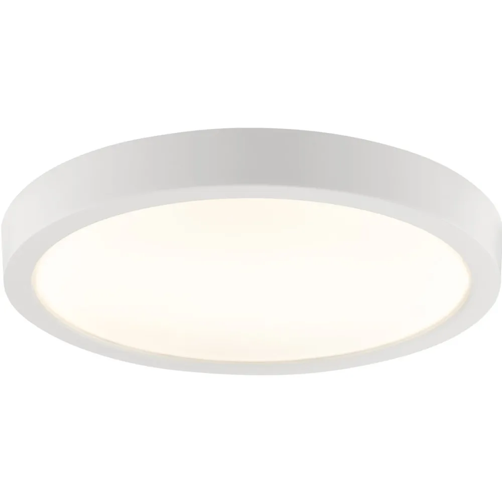 Brilliant Jade Ø28cm badrumslampa Vit