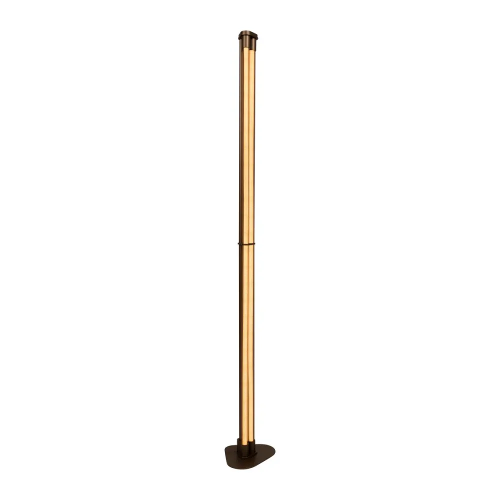 New Lucide Janderin golvlampa Brun