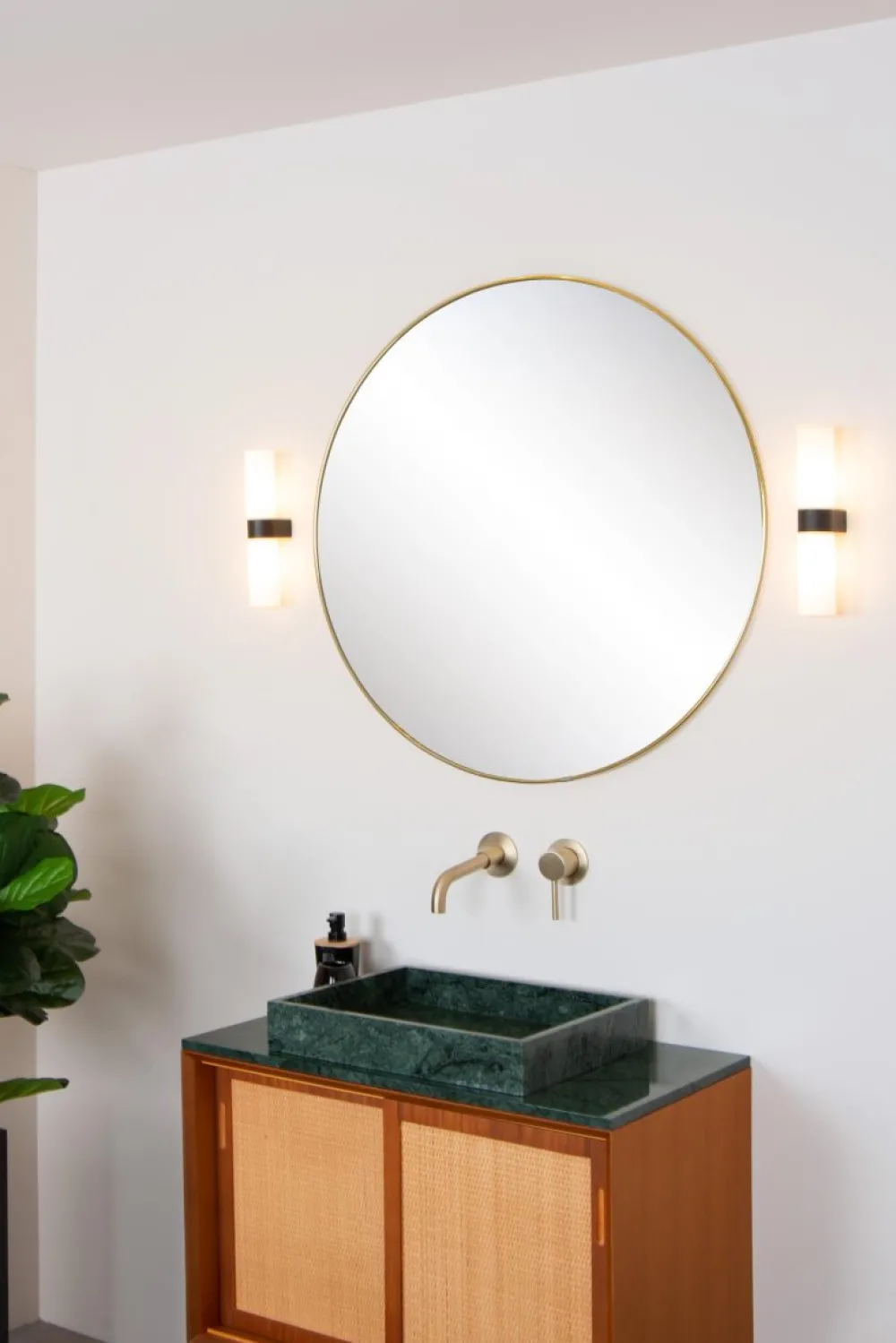 Sale Lucide Jesse 30cm badrumslampa Svart