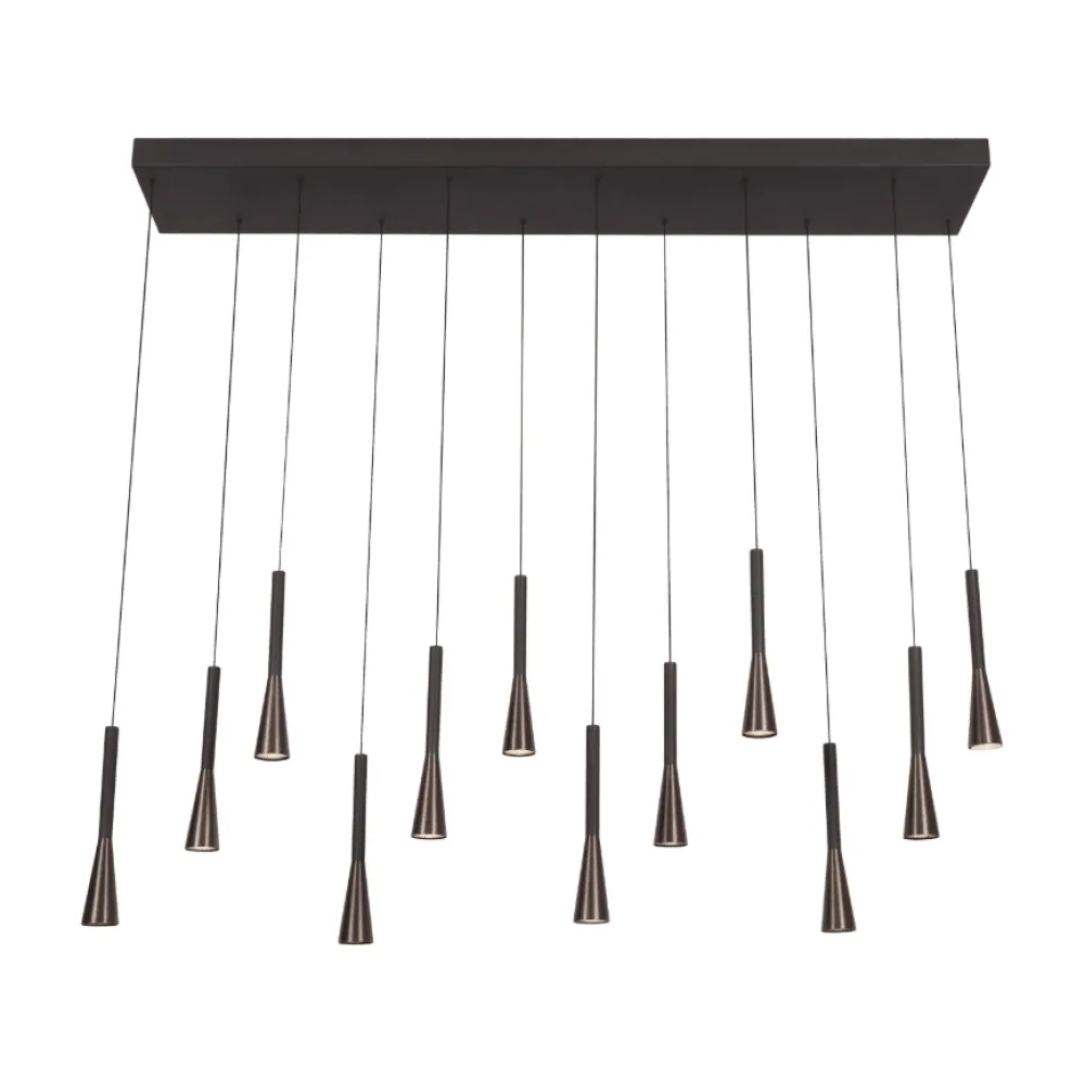 Hot Lucide Joakim 135cm taklampa Brun