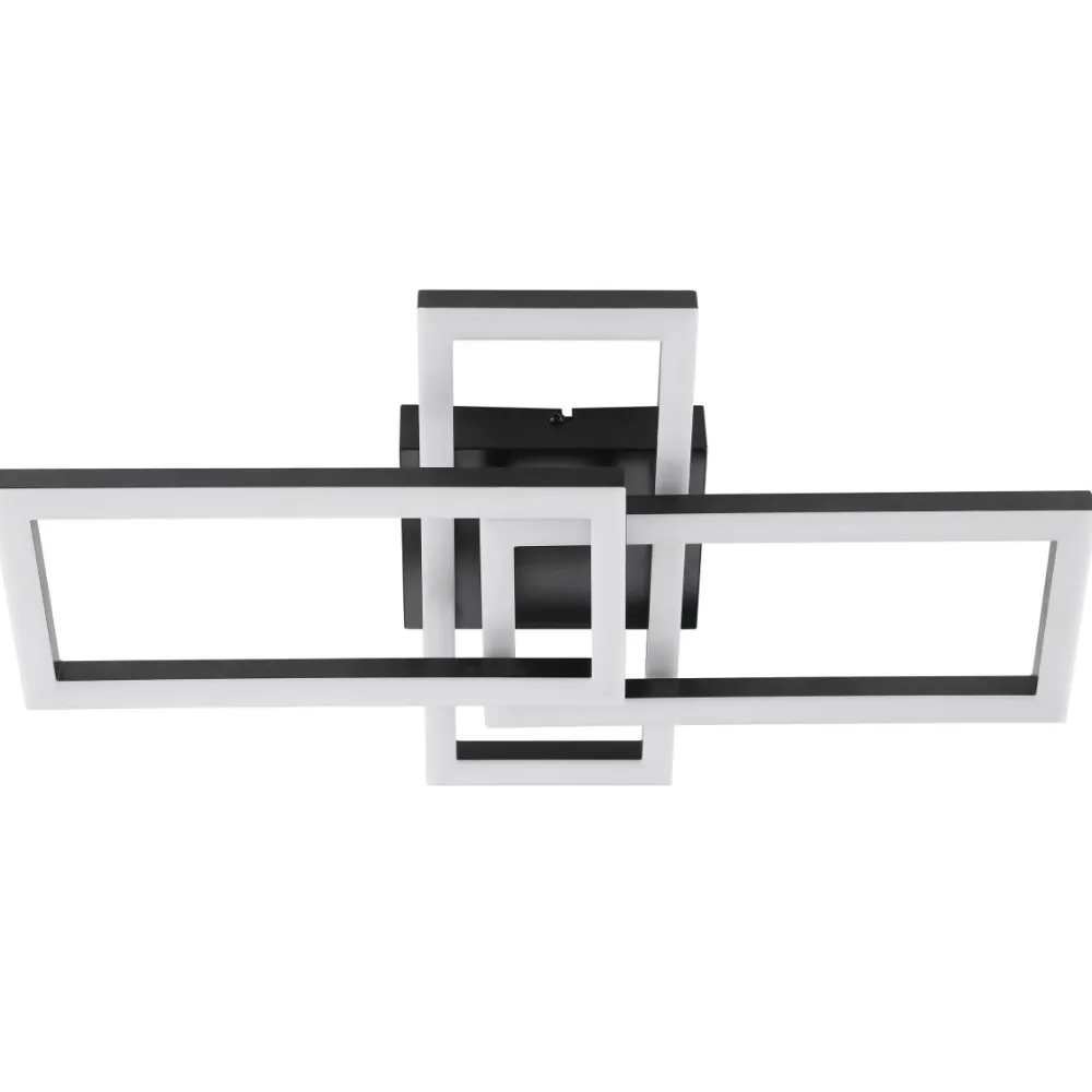 Outlet Brilliant Jorvic 47cm plafond Svart
