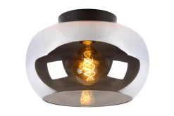 Outlet Lucide Judi Ø30 plafond Rökfärgad