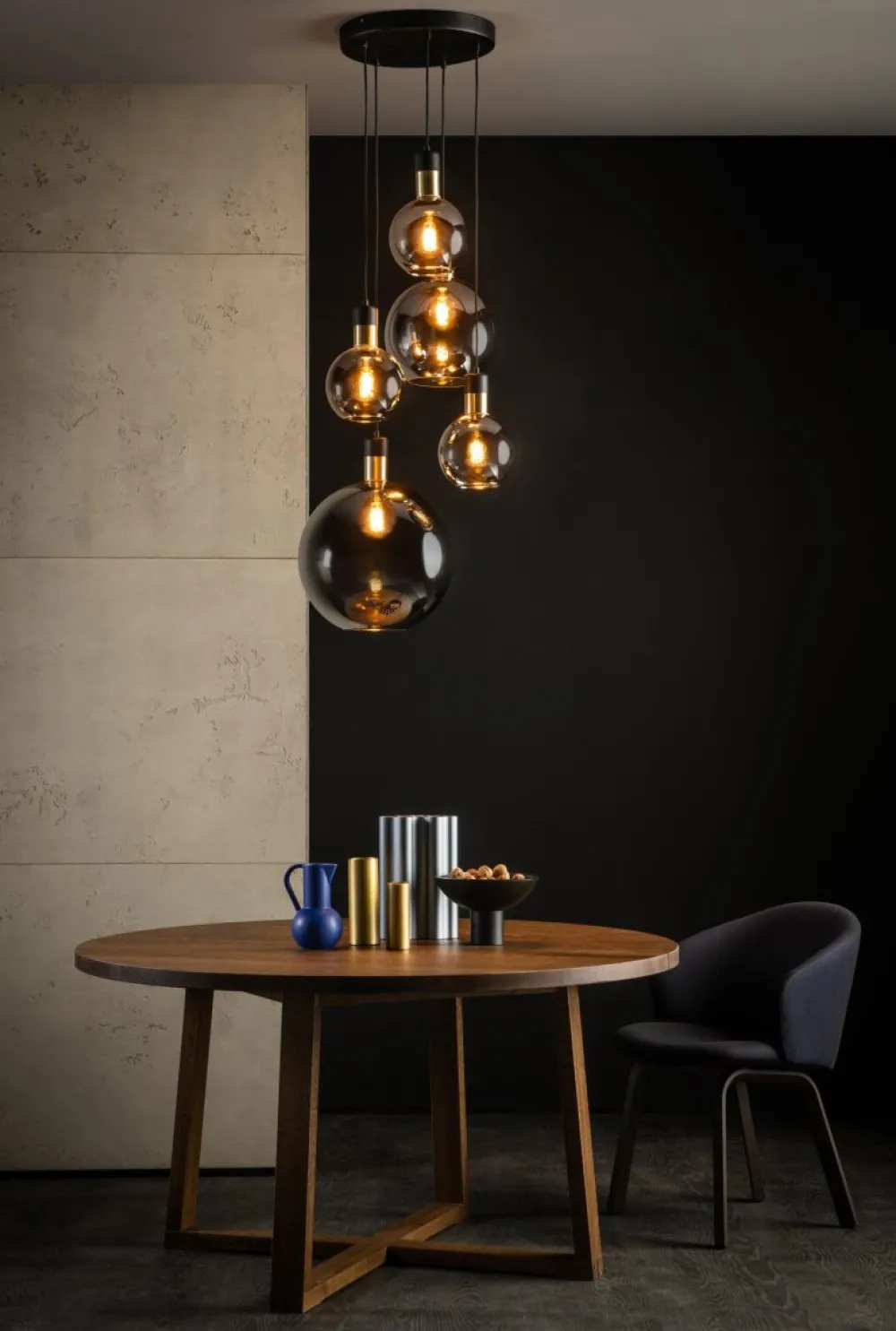 Sale Lucide Julius Ø65 taklampa Rökfärgad