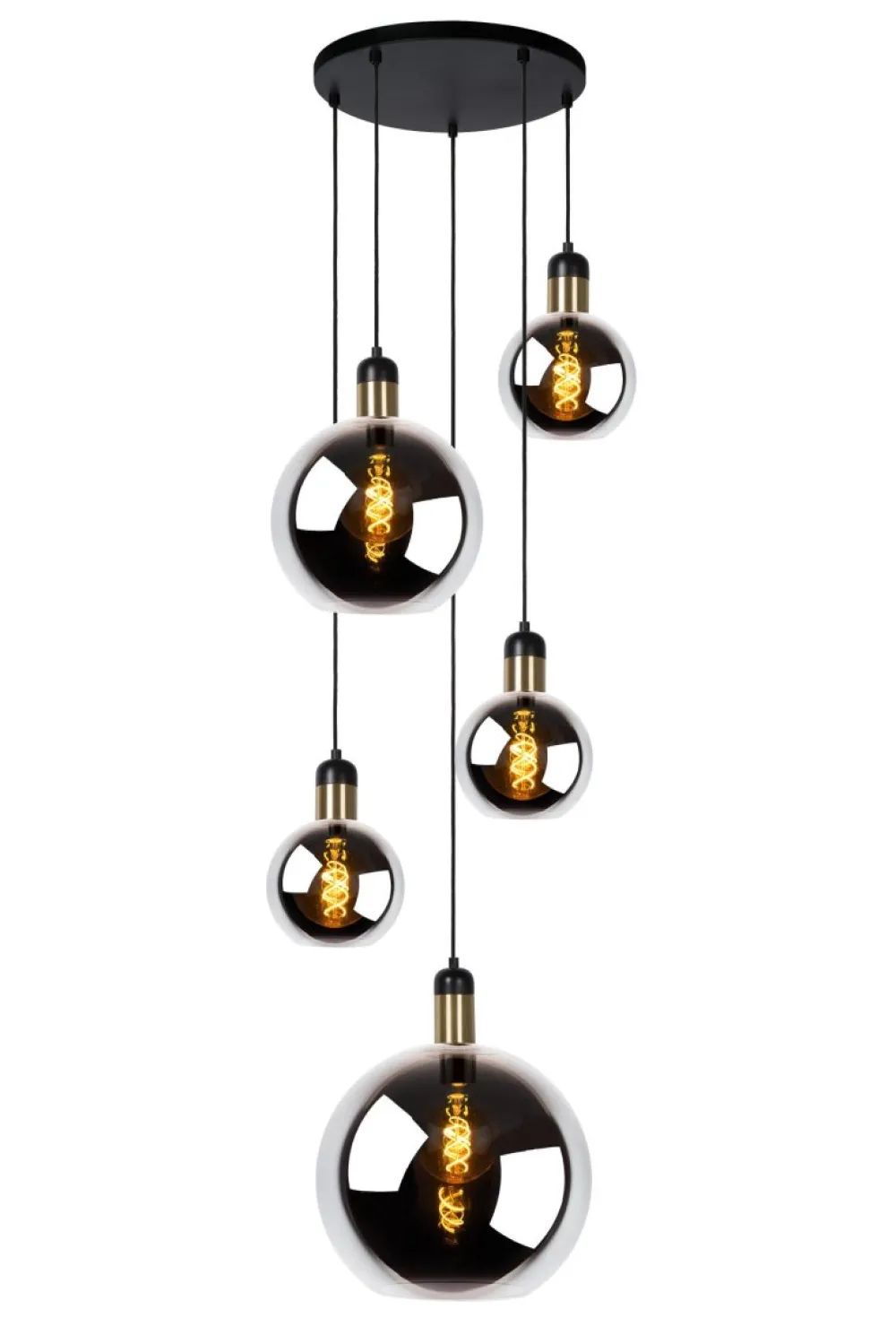 Sale Lucide Julius Ø65 taklampa Rökfärgad