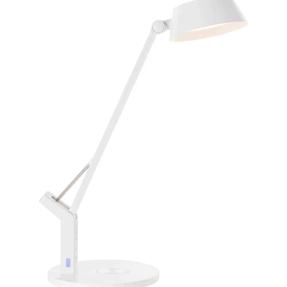 Clearance Brilliant Kaila 40cm skrivbordslampa Vit