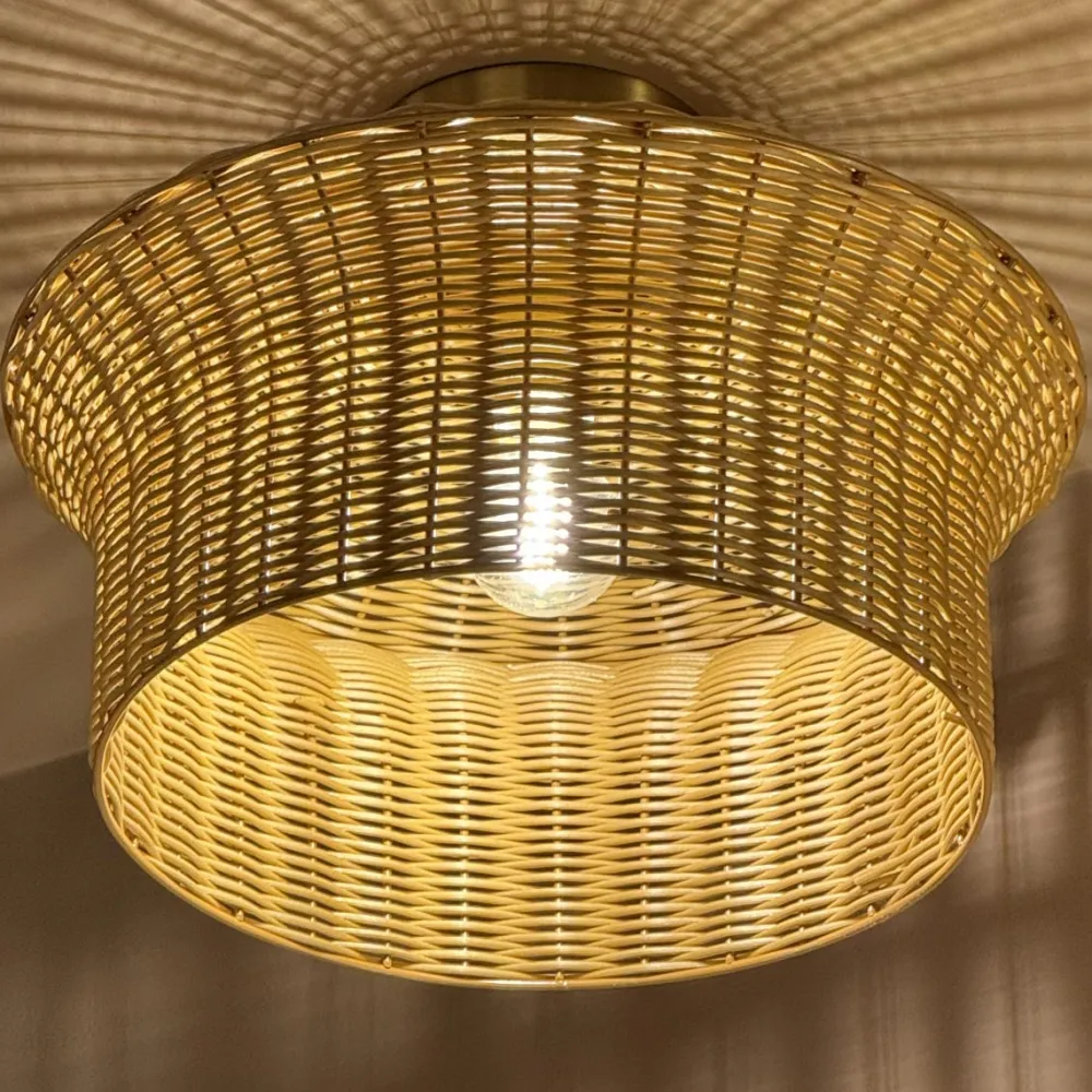 Clearance Elstead Lighting Kai Ø40 plafond Natur