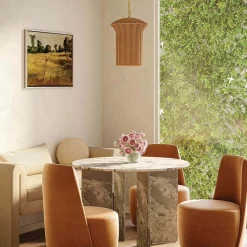 Discount Elstead Lighting Kai Ø28 taklampa Natur