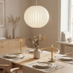Outlet Aneta Lighting Kanoa Ø40 taklampa Vit