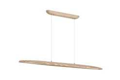 Clearance Searchlight Kenzie 120cm taklampa Trä
