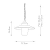 Discount Elstead Lighting Klampenborg Ø28