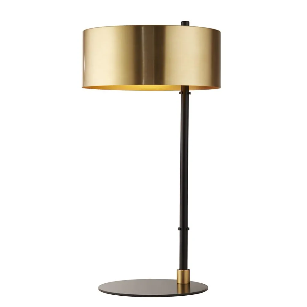 New Searchlight Knox 50cm bordslampa Guld