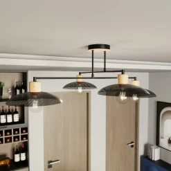 Emibig Lighting Kobe 100cm plafond Svart