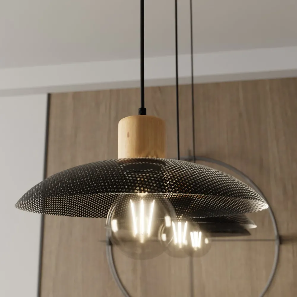 Online Emibig Lighting Kobe 90cm taklampa Svart