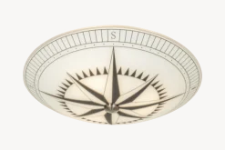 Hot Aneta Lighting Kompass Ø42 plafond Vit