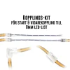 Online Designlight Kopplings-kit till Cobby 8mm