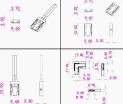 Online Designlight Kopplings-kit till Cobby 8mm