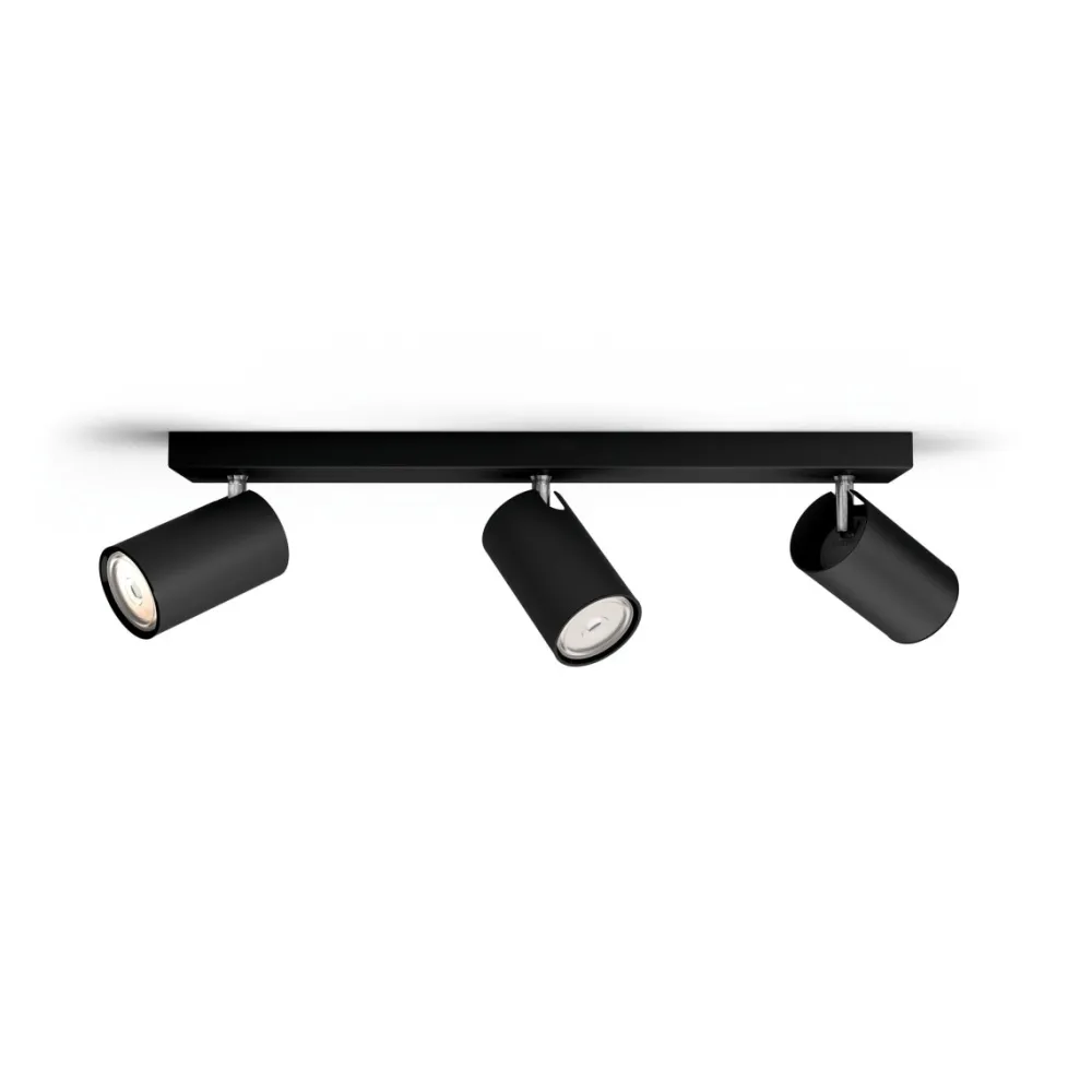 Discount Philips Kosipo 3 spotlight Svart