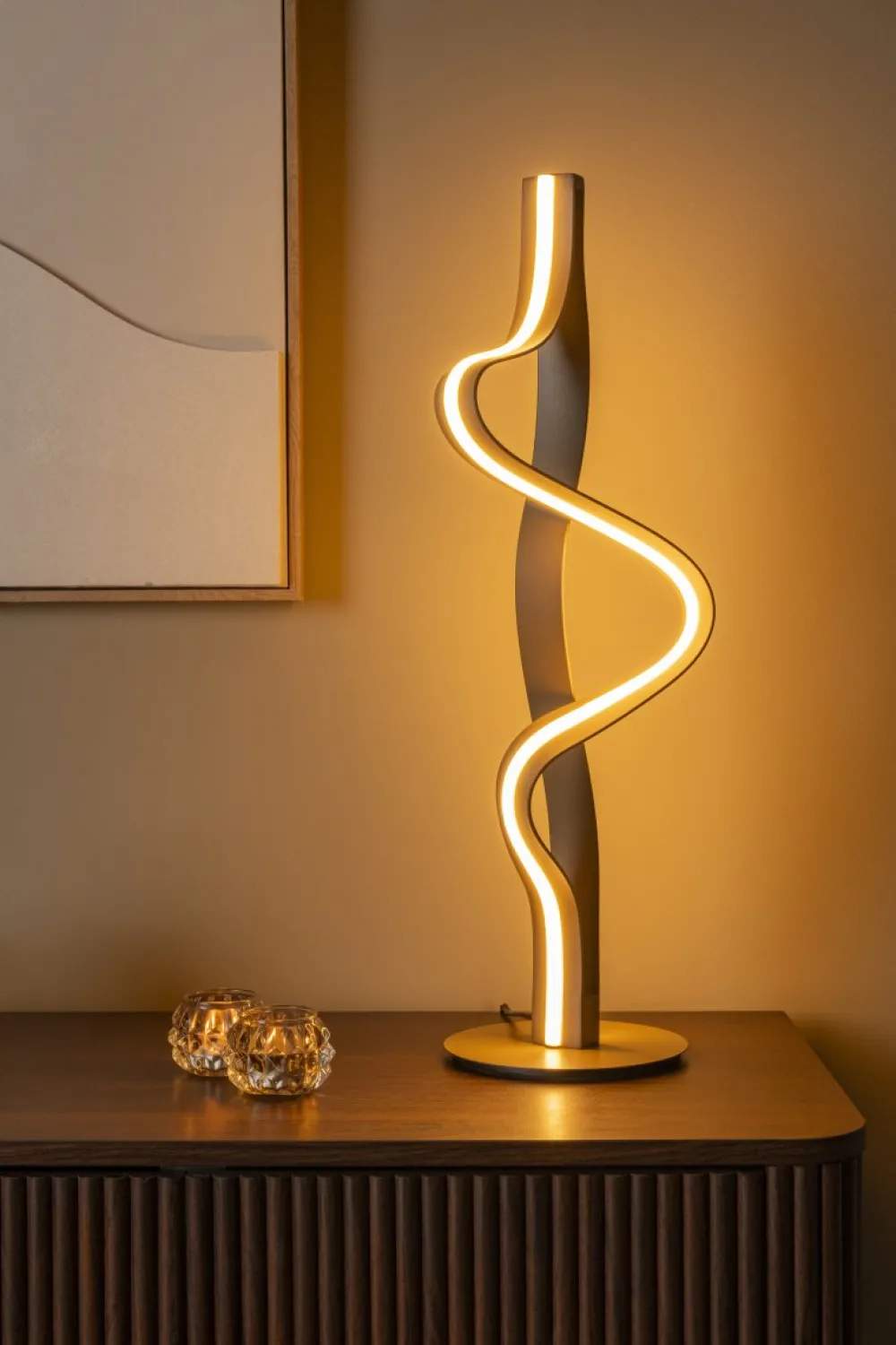 Best Lucide Lambada 60cm bordslampa Champagne