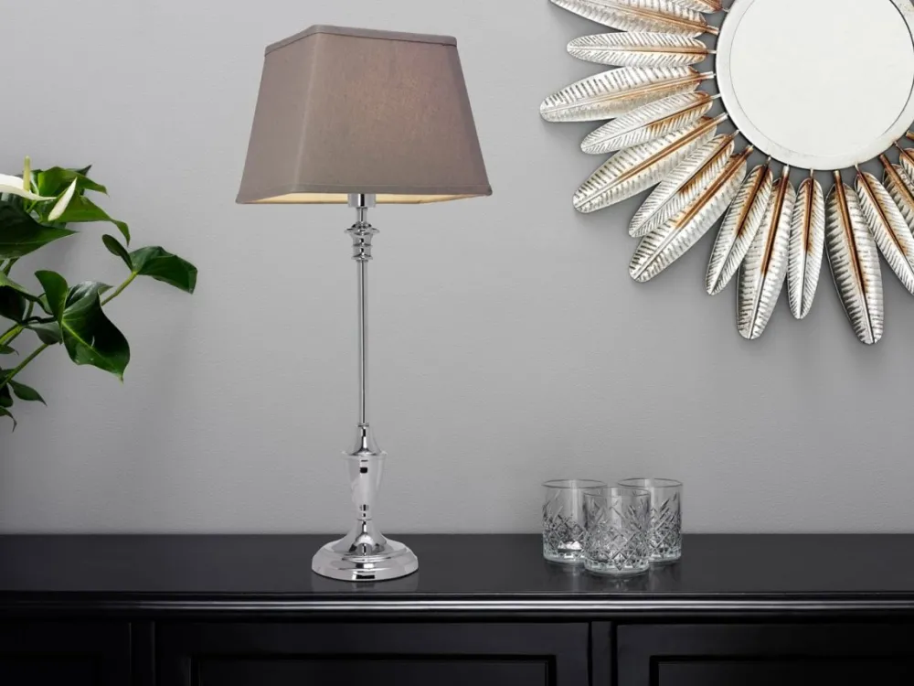 Hot Cottex Lampfot 44cm Krom