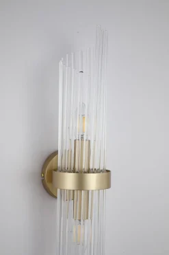 Outlet Searchlight Lara 56cm vägglampa Guld