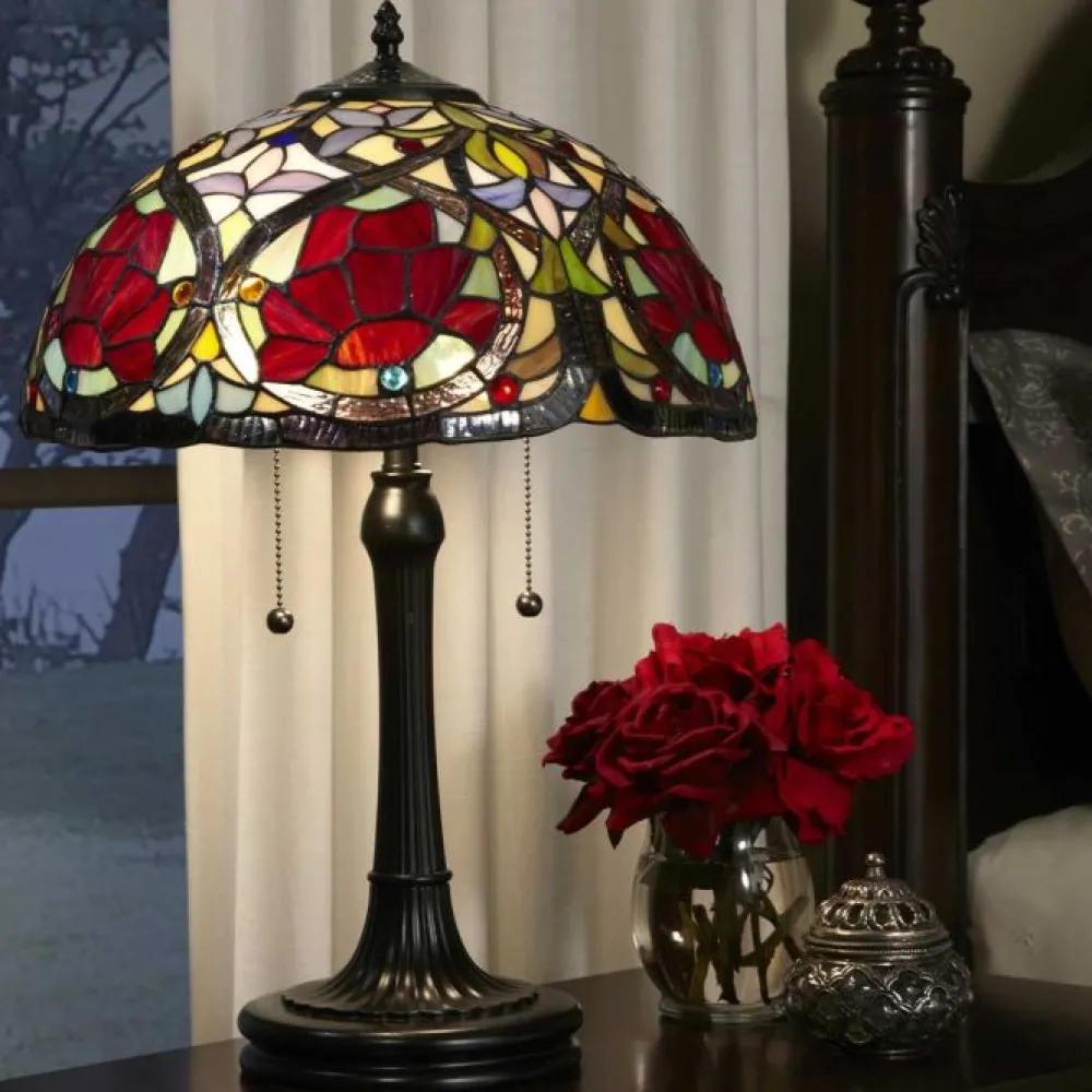Discount Elstead Lighting Larissa 58cm Flerfärgad