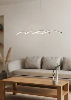 Clearance Eglo Lasana 87cm taklampa Krom