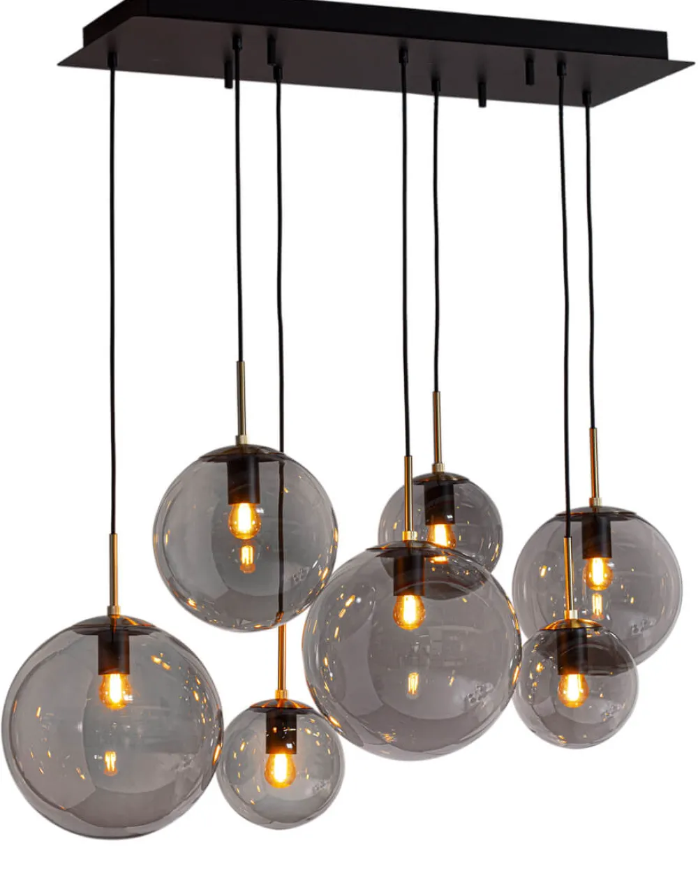 Outlet By Rydéns Laura 86cm taklampa Rökgrå