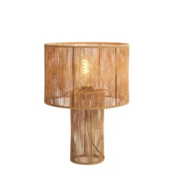 Best Light & Living Lavatera 43cm bordslampa Natur