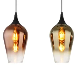 Hot Globo Lighting Lavus 83cm taklampa Svart