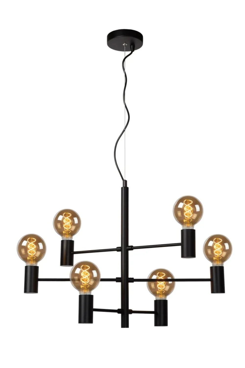 Clearance Lucide Leanne Ø65 taklampa Svart